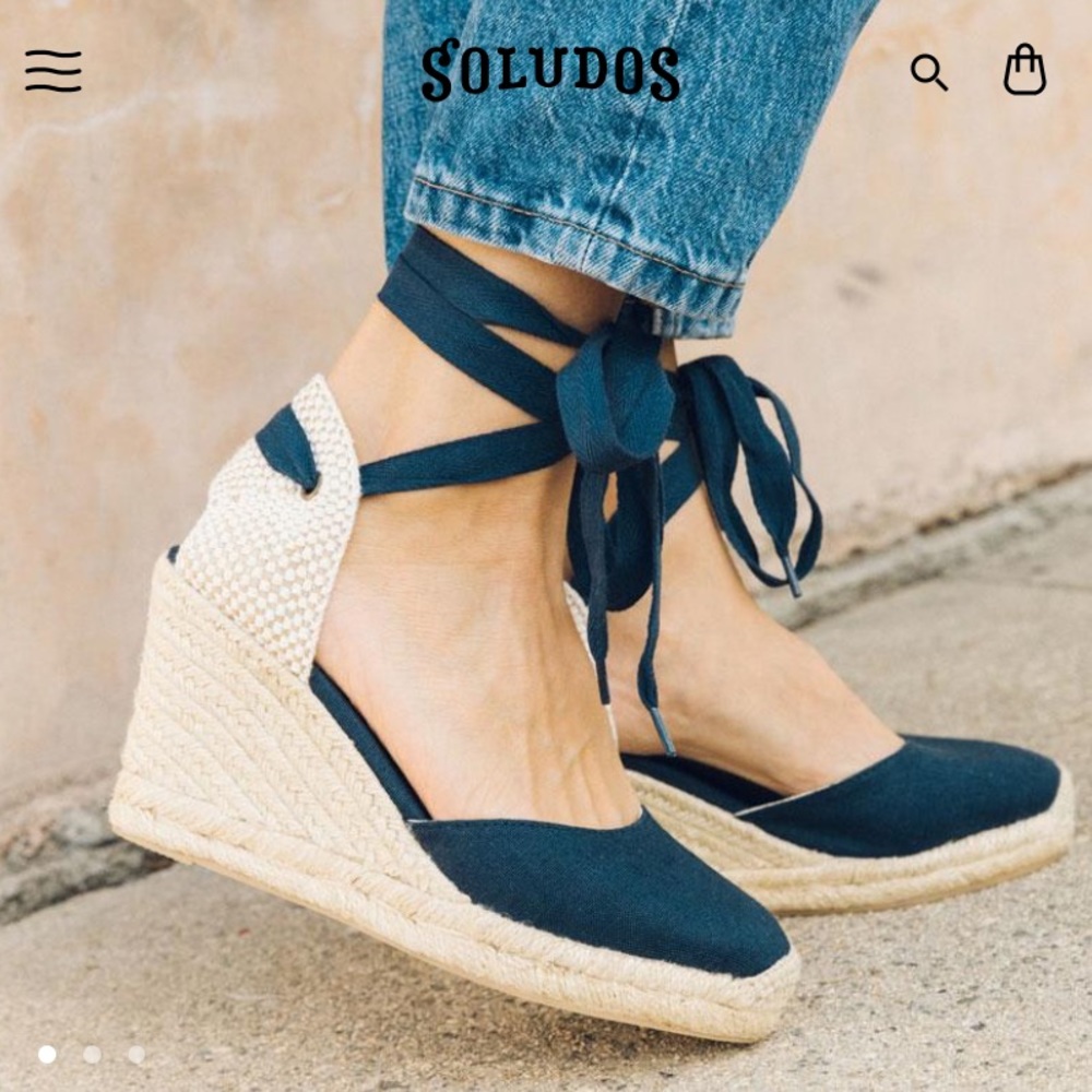 Soludos Classic 3.5” wedge